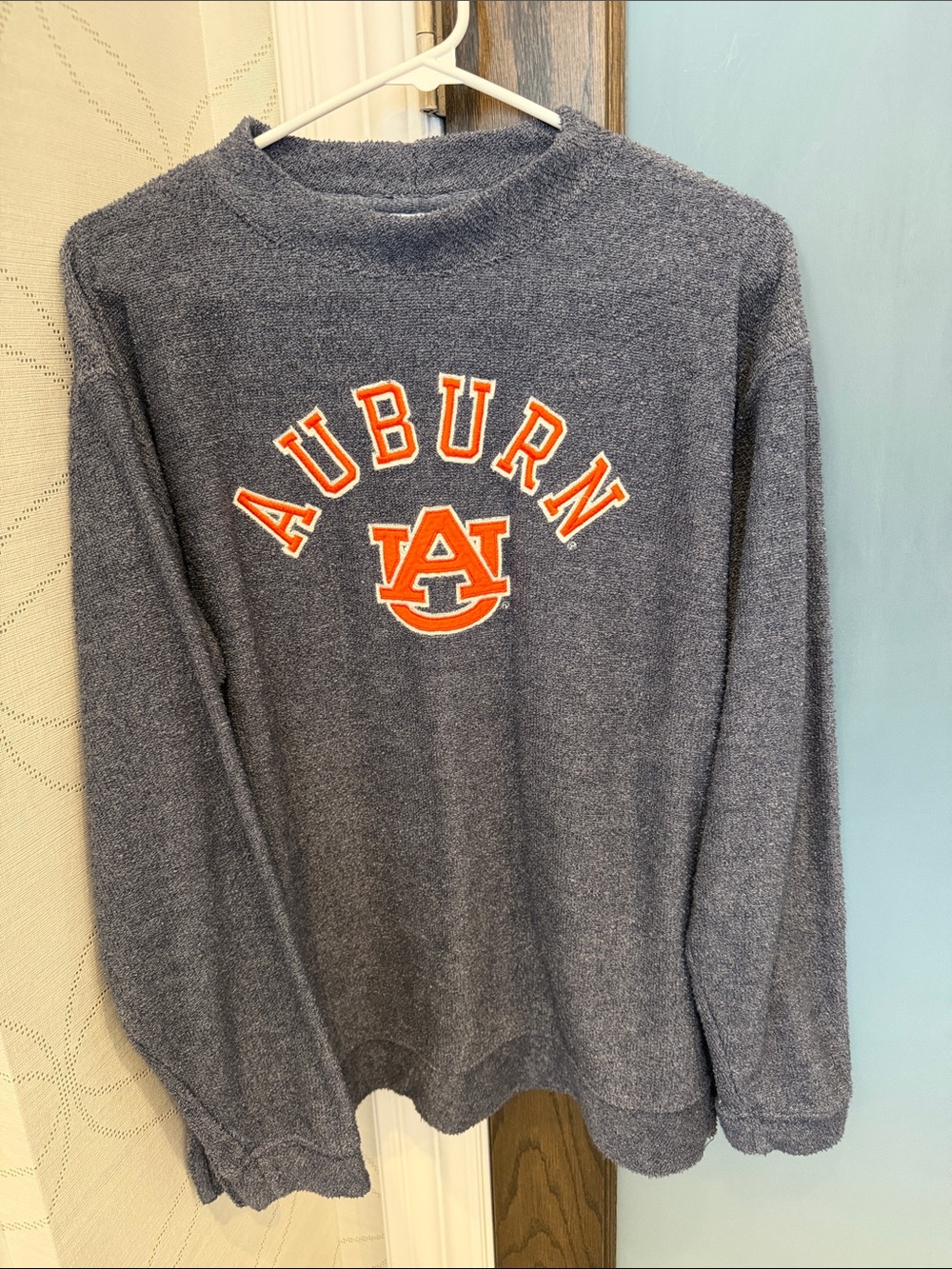 Auburn Crewneck Sweatshirt in Navy